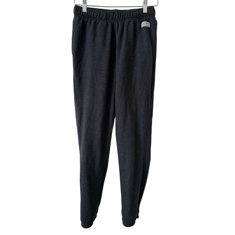 Eddie Bauer Charcoal Gray Fleece Lined Warm Jogger Sweatpants with Pockets-S